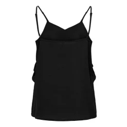 ONLY Débardeur à volants avec bretelles ajustables Femme NOIR Online