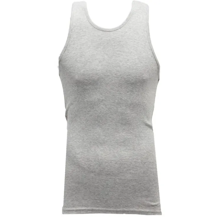 BILL TORNADE Débardeur coton ajusté Homme GRIS CLAIR Sale