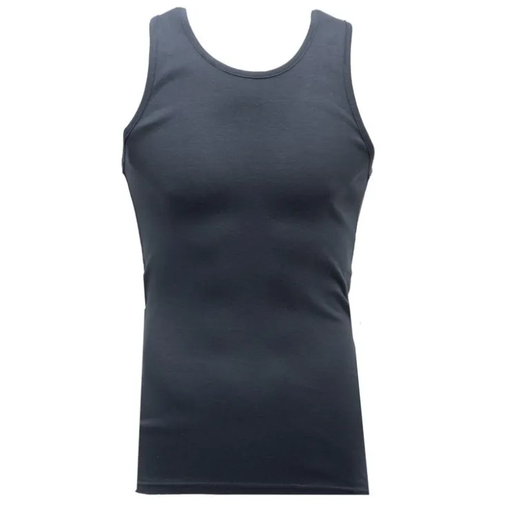 BILL TORNADE Débardeur coton ajusté Homme BLEU FONCE Sale