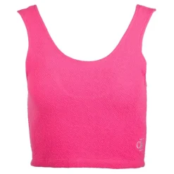 CALVIN KLEIN Débardeur crop top fushia Femme ROSE Best