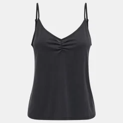 ONLY Débardeur hannah col v regular fit Femme NOIR