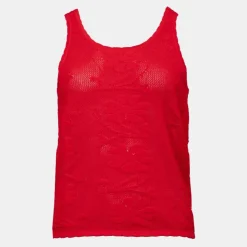 LA PETITE ETOILE Débardeur ivoire à fines bretelles Magalie Femme ROUGE Outlet