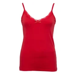 CHANTAL THOMASS Debardeur dentelle lolita Femme ROUGE Sale