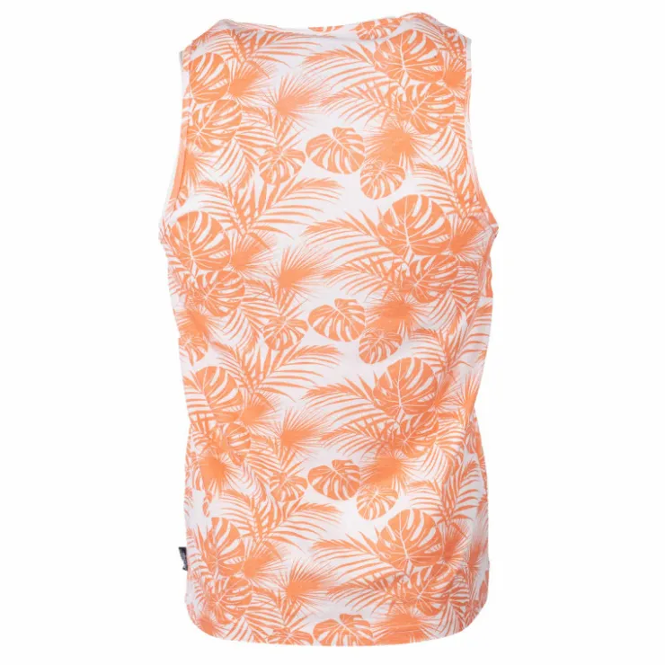 BLAGGIO Debardeur imprime Monro Homme ORANGE