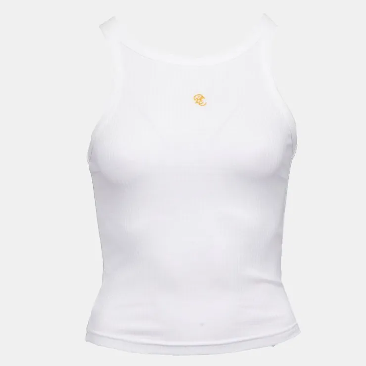 LA PETITE ETOILE Debardeur mix dyane Femme JAUNE Best