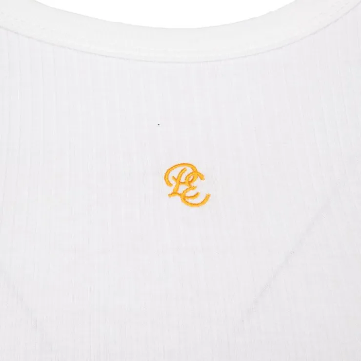 LA PETITE ETOILE Debardeur mix dyane Femme JAUNE Best