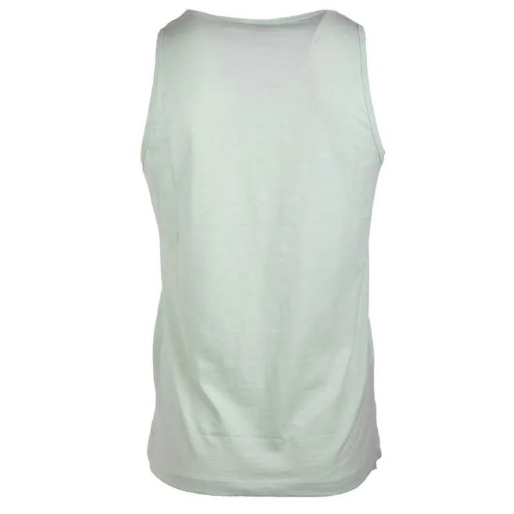 BLAGGIO Debardeur slub uni avec poche malabar Homme VERT CLAIR Outlet