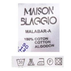 BLAGGIO Debardeur slub uni avec poche malabar Homme BLEU Sale