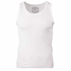 BLAGGIO Debardeur uni docker Homme BLANC New