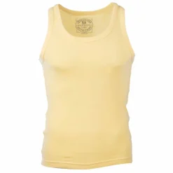 BLAGGIO Debardeur uni docker Homme JAUNE Clearance