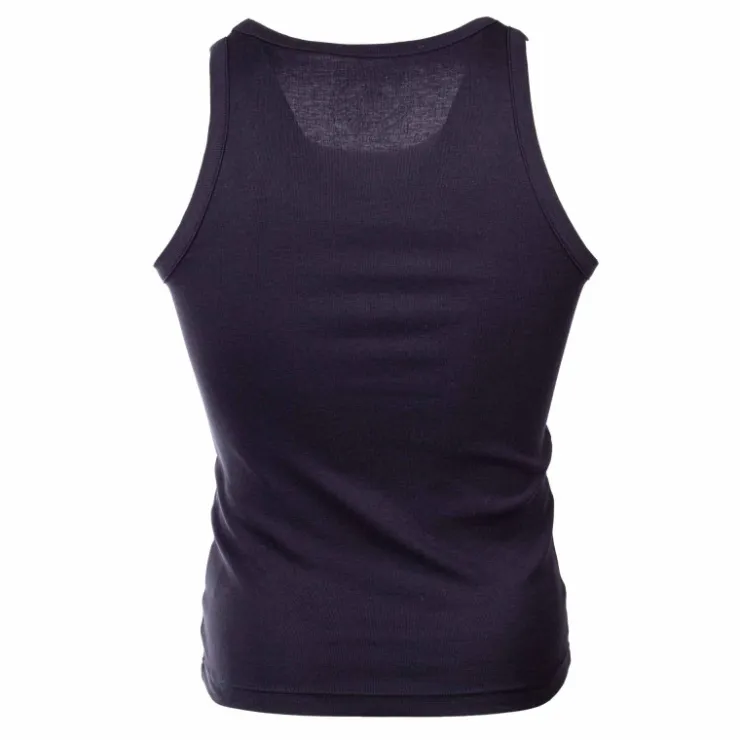 BLAGGIO Debardeur uni docker Homme BLEU FONCE Best