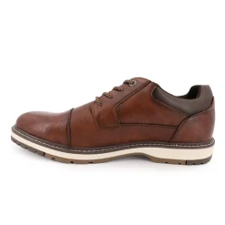 TOM TAILOR Derbies Cognac Homme MARRON New