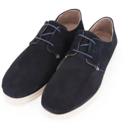 PIERRE CARDIN Derbies en cuir à lacets Homme BLEU FONCE Online
