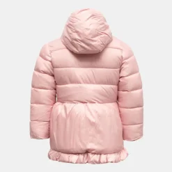 CXL BY CHRISTIAN LACROIX Doudoune courte à volants avec capuche Enfant, Bébé ROSE CLAIR New