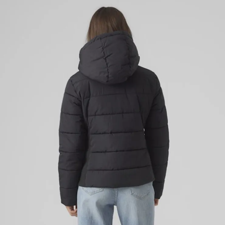 VERO MODA Doudoune courte Jessie avec capuche Femme NOIR Best