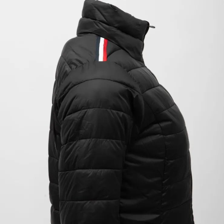 ROSSIGNOL Doudoune fine ajustée matelassée poches zippées col cheminée Femme NOIR