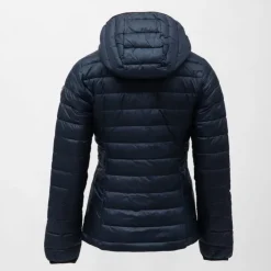 ROSSIGNOL Doudoune fine couleur unie avec capuche drapeau sur l'épaule Femme BLEU FONCE Discount