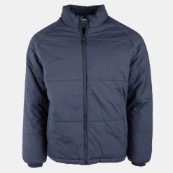 ELEMENT Doudoune matelassée col montant zippée Homme BLEU FONCE Sale