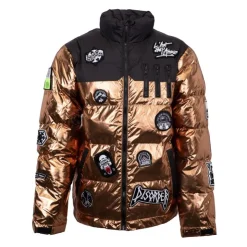 THE NEW DESIGNERS Doudoune patches métallisés Homme BRONZE Best