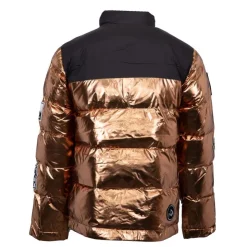 THE NEW DESIGNERS Doudoune patches métallisés Homme BRONZE Best