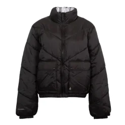 VOLCOM Doudoune réversible intérieur à carreaux Femme NOIR Discount