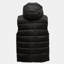 PARAGOOSE Doudoune sans manches à capuche colombus avec zip Homme NOIR Clearance