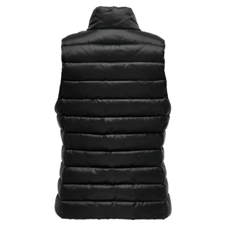 ONLY Doudoune sans manches col montant zippée Femme NOIR Online