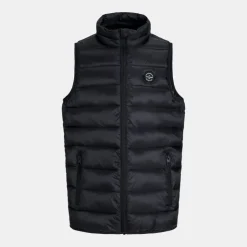 JACK & JONES Doudoune wilson col montant zippé Homme NOIR Outlet