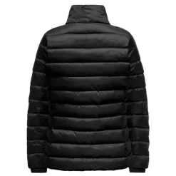 ONLY Doudoune zippée col montant à longues manches Femme NOIR Hot