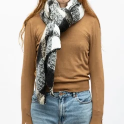 ONLY Echarpe à carreaux lima Femme BEIGE Clearance