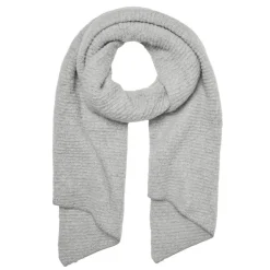 VERO MODA Echarpe chaude 50x200 cm Femme GRIS CLAIR Discount