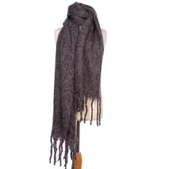 MANOUKIAN Echarpe Femme GRIS FONCE Hot