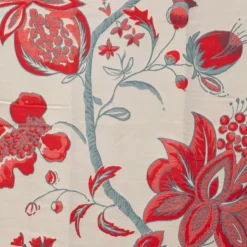 GERARD PASQUIER Echarpe imprimé à fleurs jaquard 90x180cm Femme ROUGE Sale