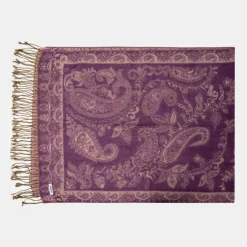 RODIER Echarpe imprimee menina 70x180 Femme VIOLET Outlet