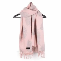 RODIER Echarpe motif plume 70x180 cm evorine Femme ROSE CLAIR Clearance