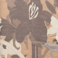 GERARD PASQUIER Echarpe motif tableau de fleurs 90x180cm Femme BEIGE