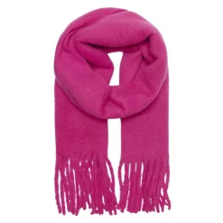ONLY Echarpe oversize unie maxi franges Femme ROSE Clearance