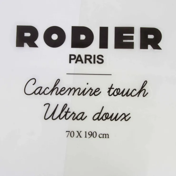 RODIER Echarpe ultra douce 70x190 à franges Femme BEIGE Sale