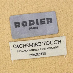 RODIER Echarpe ultra douce 70x190 à franges Femme BEIGE Sale