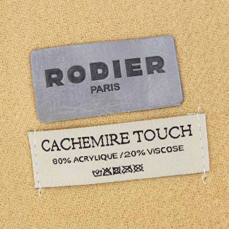 RODIER Echarpe ultra douce 70x190 à franges Femme BEIGE Sale