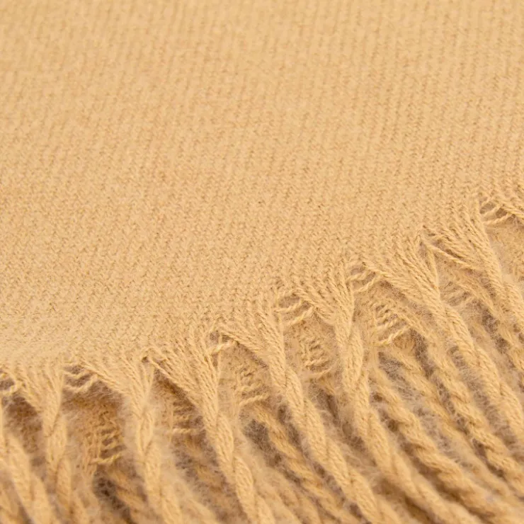 RODIER Echarpe ultra douce 70x190 à franges Femme BEIGE Sale