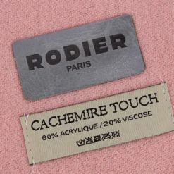 RODIER Echarpe ultra douce 70x190 à franges Femme ROSE CLAIR Online