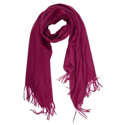 RODIER Echarpe ultra douce 70x190 à franges Femme ROSE Clearance