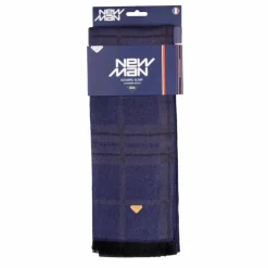 NEW MAN Echarpe viscose 30x162 Homme BLEU FONCE Discount