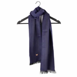 NEW MAN Echarpe 30x162 à rayures Homme BLEU FONCE Discount