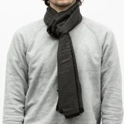MANOUKIAN Echarpe 30x180 cm Homme GRIS FONCE Best