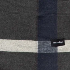 MANOUKIAN Echarpe 30x180 cm Homme BLEU FONCE Clearance
