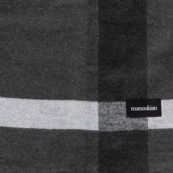 MANOUKIAN Echarpe 30x180 cm Homme GRIS FONCE Sale