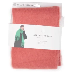 GERARD PASQUIER Echarppe en laine 40x185cm Femme ORANGE CLAIR Outlet
