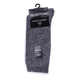BURTON OF LONDON Elson chaussette homme chaleur et douceur burton Homme GRIS FONCE